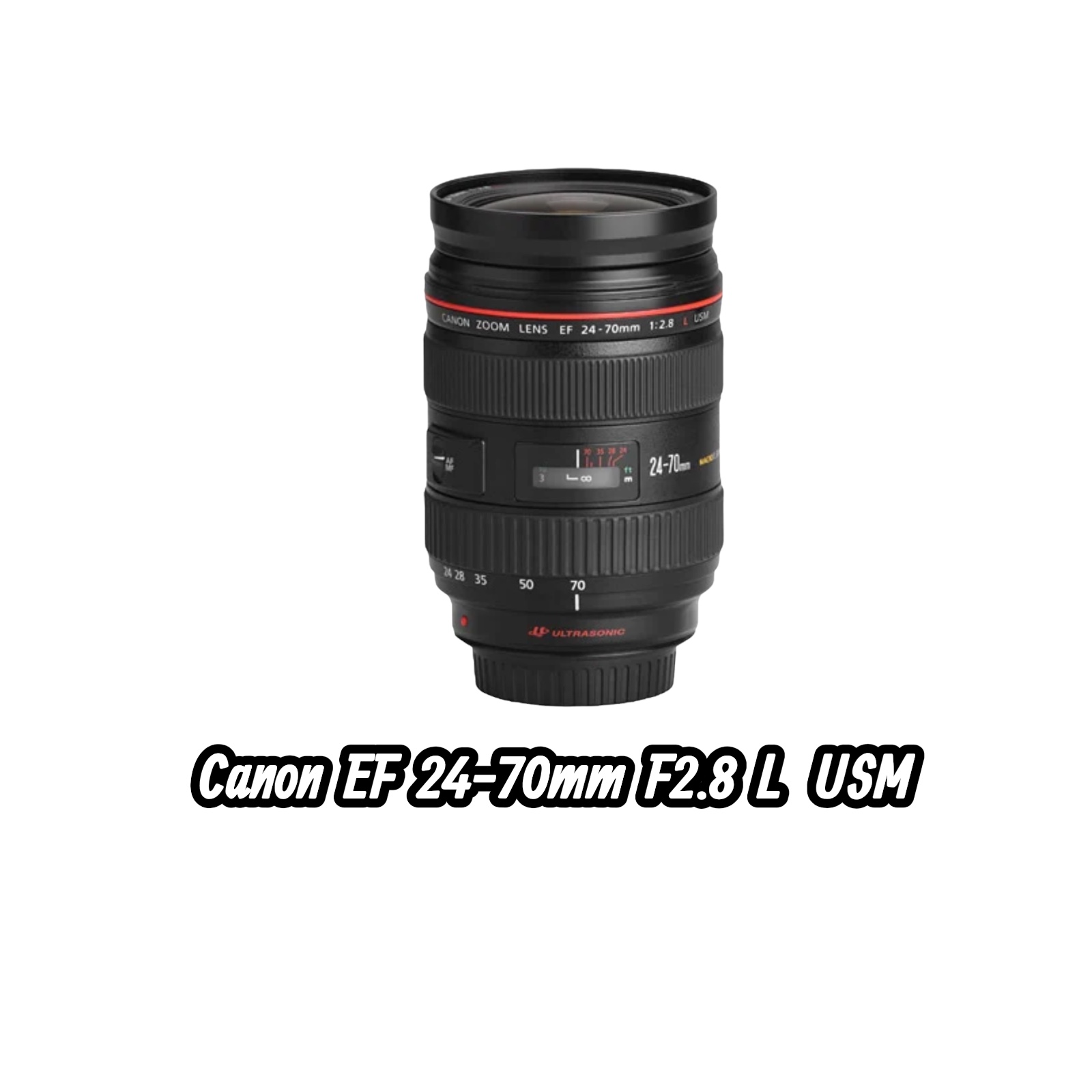 Canon ef 24-70mm 2.8l usm camera lens  