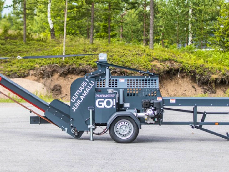 Pilkemaster go - vedmaskin med bensinmotor