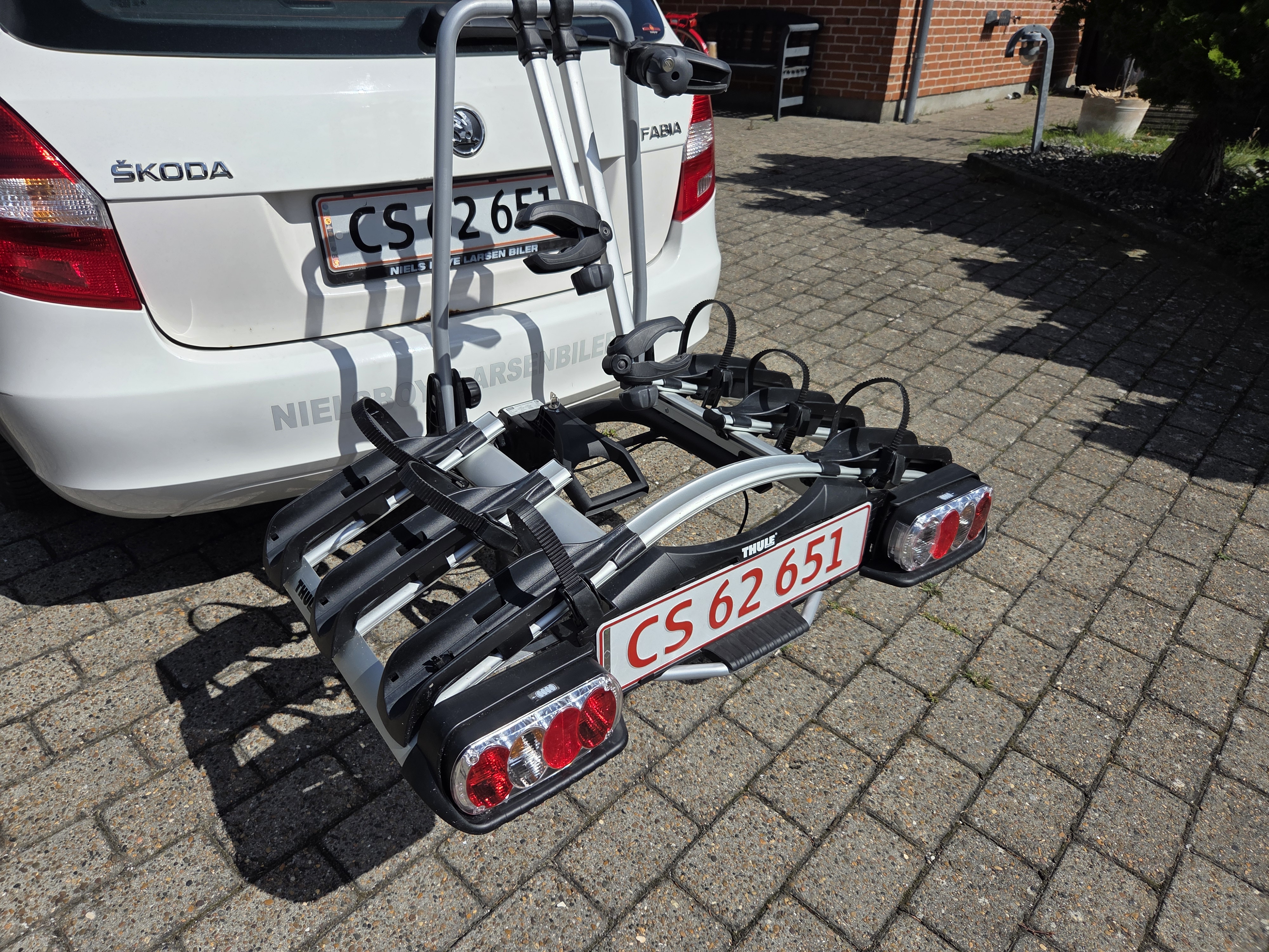 Thule euroway cykelholder til 3 cykler