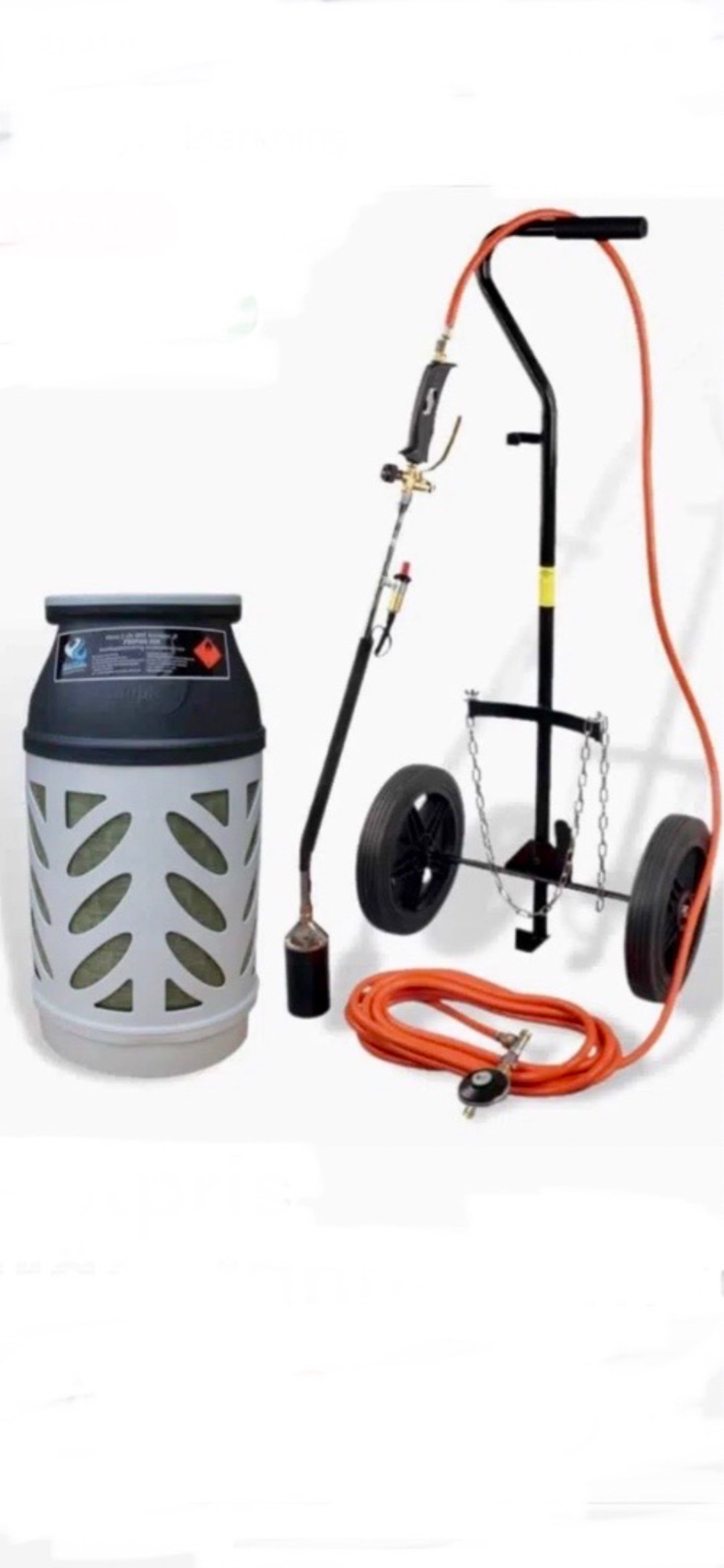 Gasolbrännare/ ogräsbekämpning