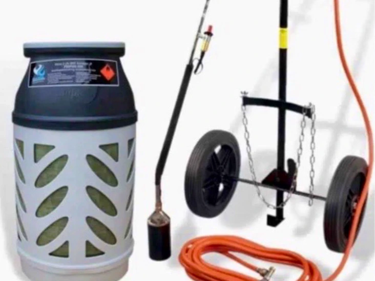 Gasolbrännare/ ogräsbekämpning