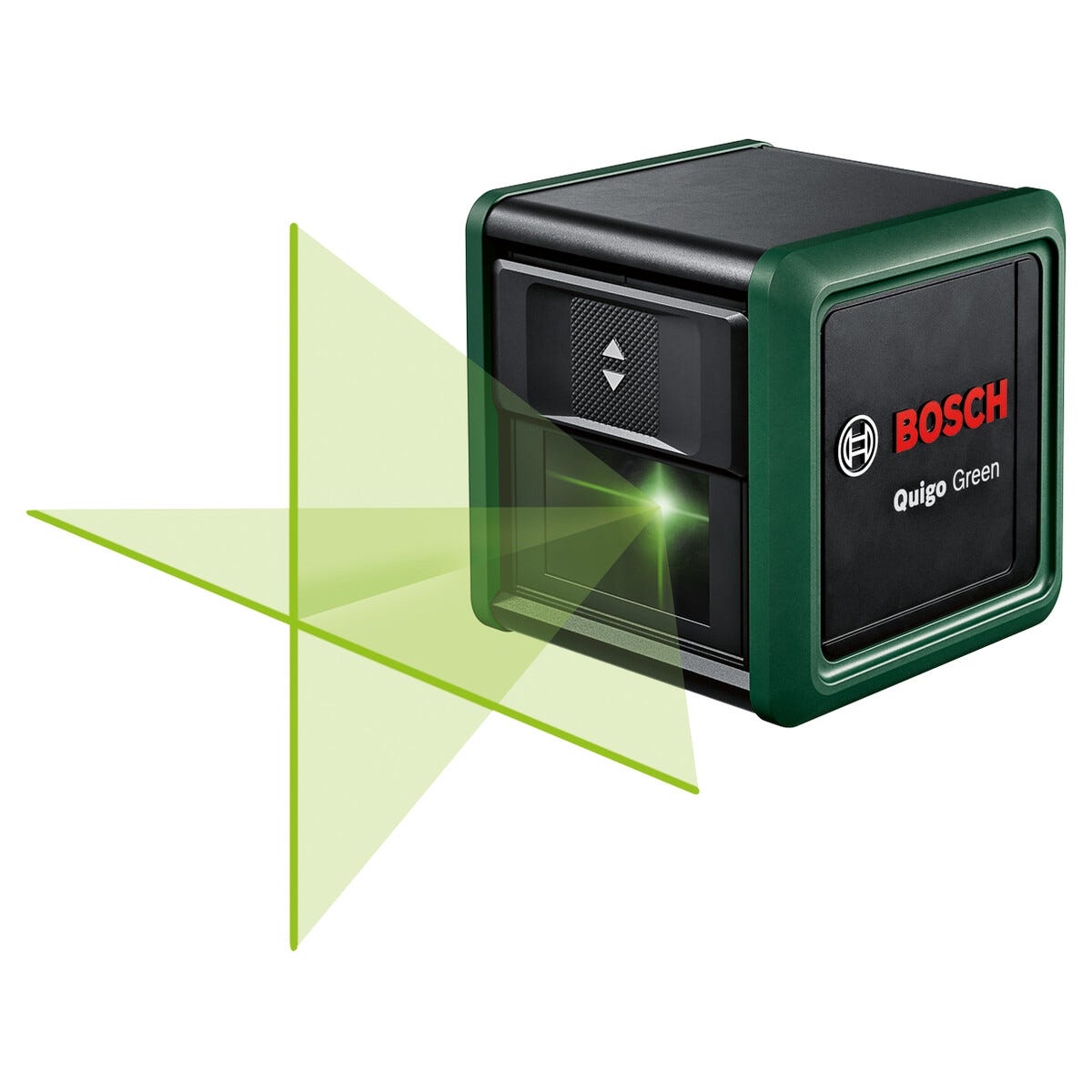 Bosch quigo green krysslaser med teleskopstang