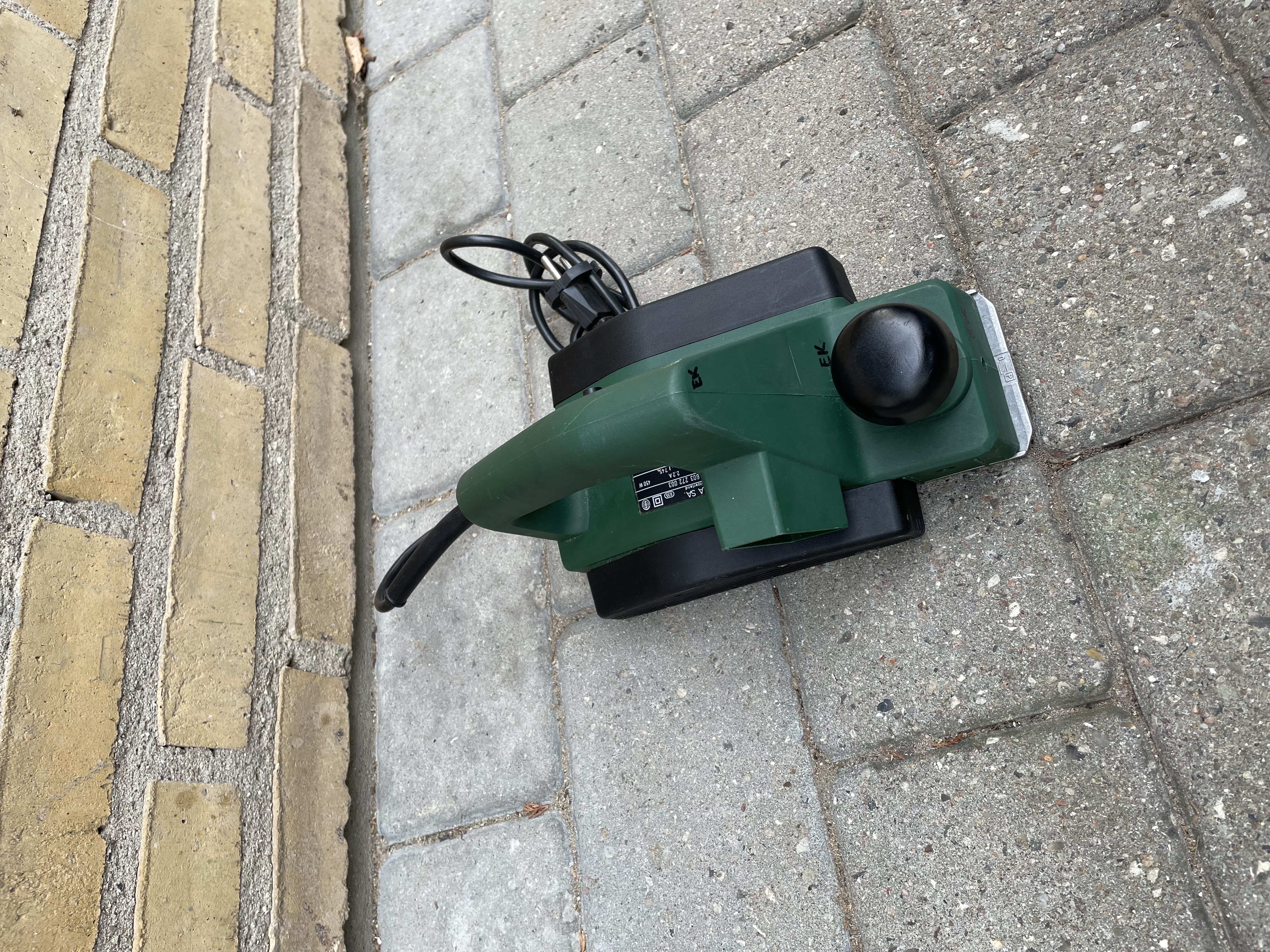 Bosch elektrisk håndhøvl 