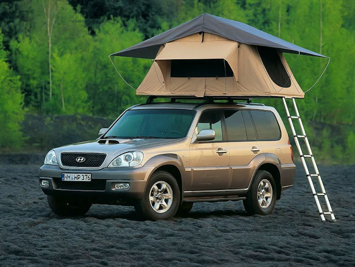 Hyundai terracan 4x4 med taktelt