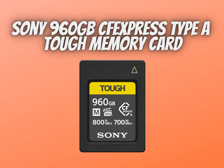 Sony 960gb cfexpress type a tough memory card