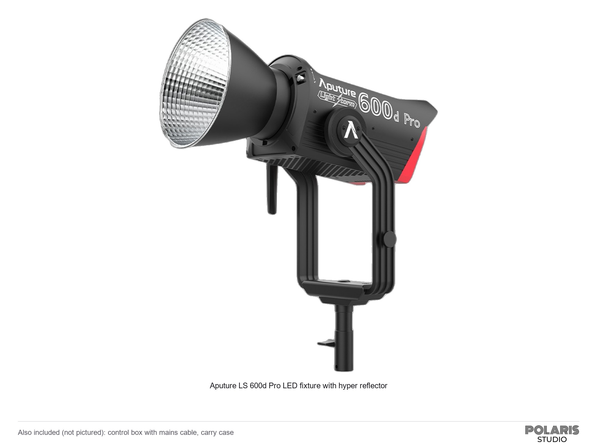 Aputure ls 600d pro 600w daylight led, bare fixture with reflector