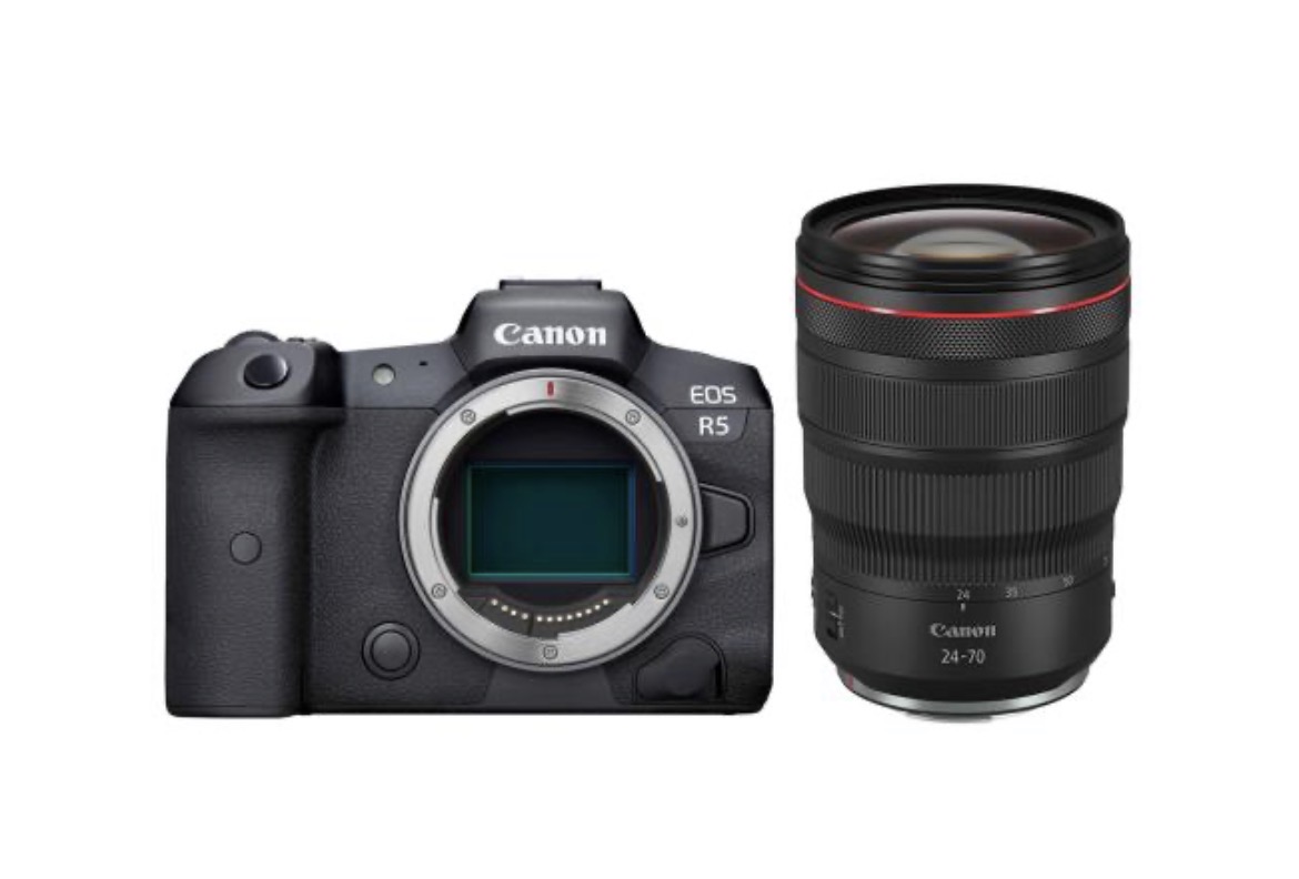 Canon r5 and 24-70mm lens 
