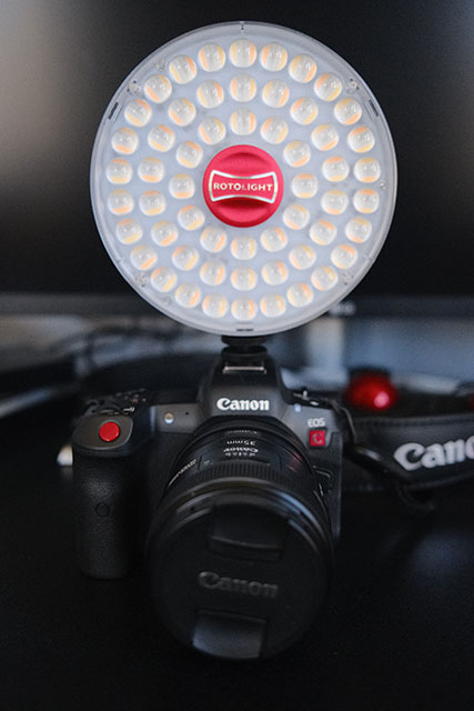 Rotolight neo 3 pro  rgb light for stills & video