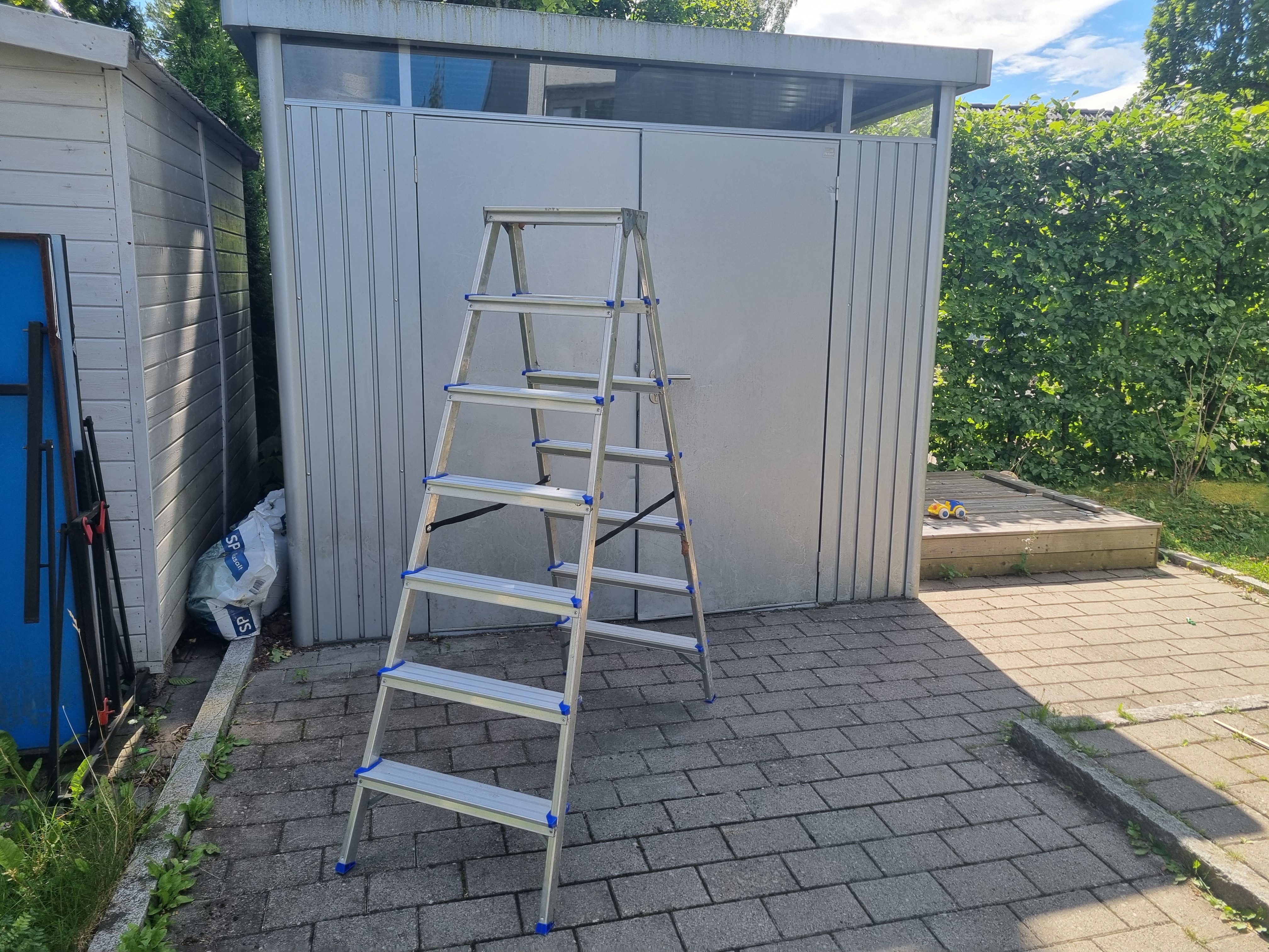 7 trinns trappestige  1,5 m