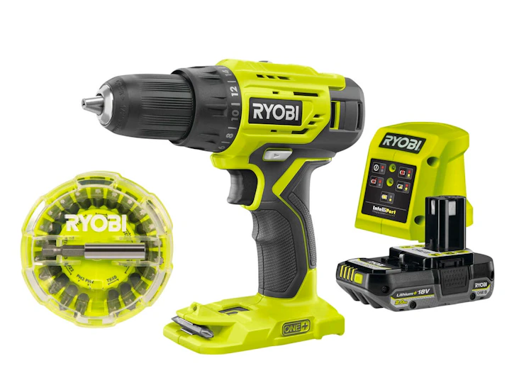 Ryobi one+ drill 18v 50 nm