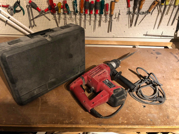 Borrmaskin / borrhammare