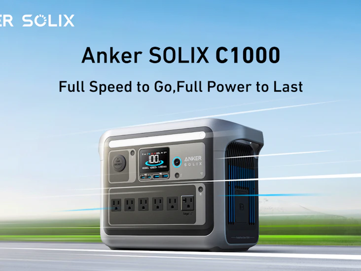 Anker solix c1000 strøm stasjon