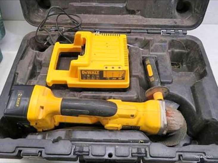 Vinkelslip batteri 18v dewalt