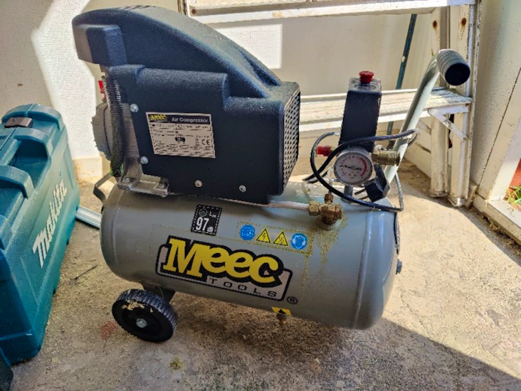 Meec kompressor + slang