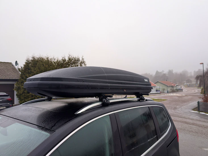 Thule pacific 700 ds (bilia edition) – lång & rymlig takbox