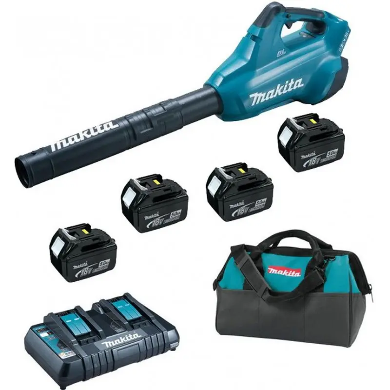 Makita dub362pt4 tehokas akkulehtipuhallin – 4 akkua + laturi