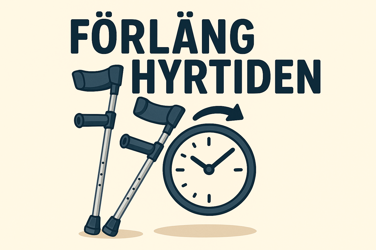 Förläng hyrtid extra dagar