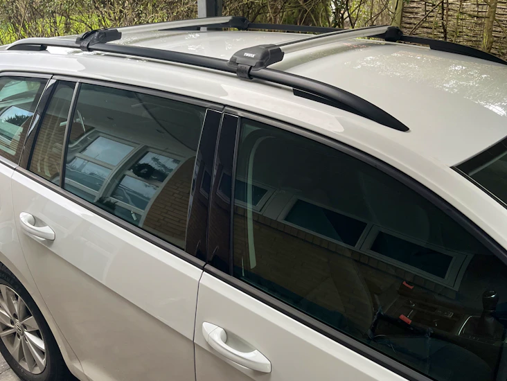 Thule wingbar edge til biler med rails fx golf 7