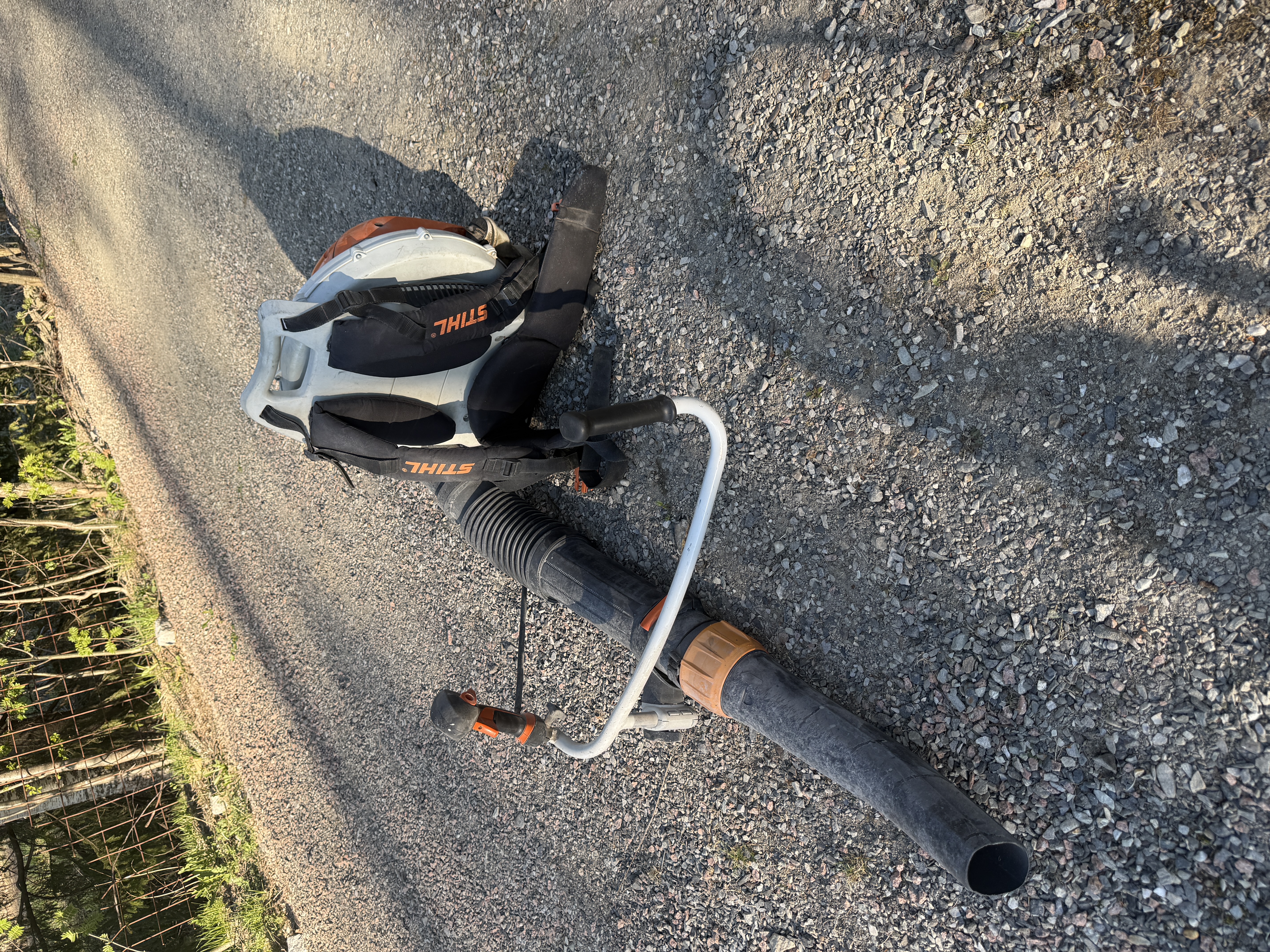 Kraftig stihl løvblåser