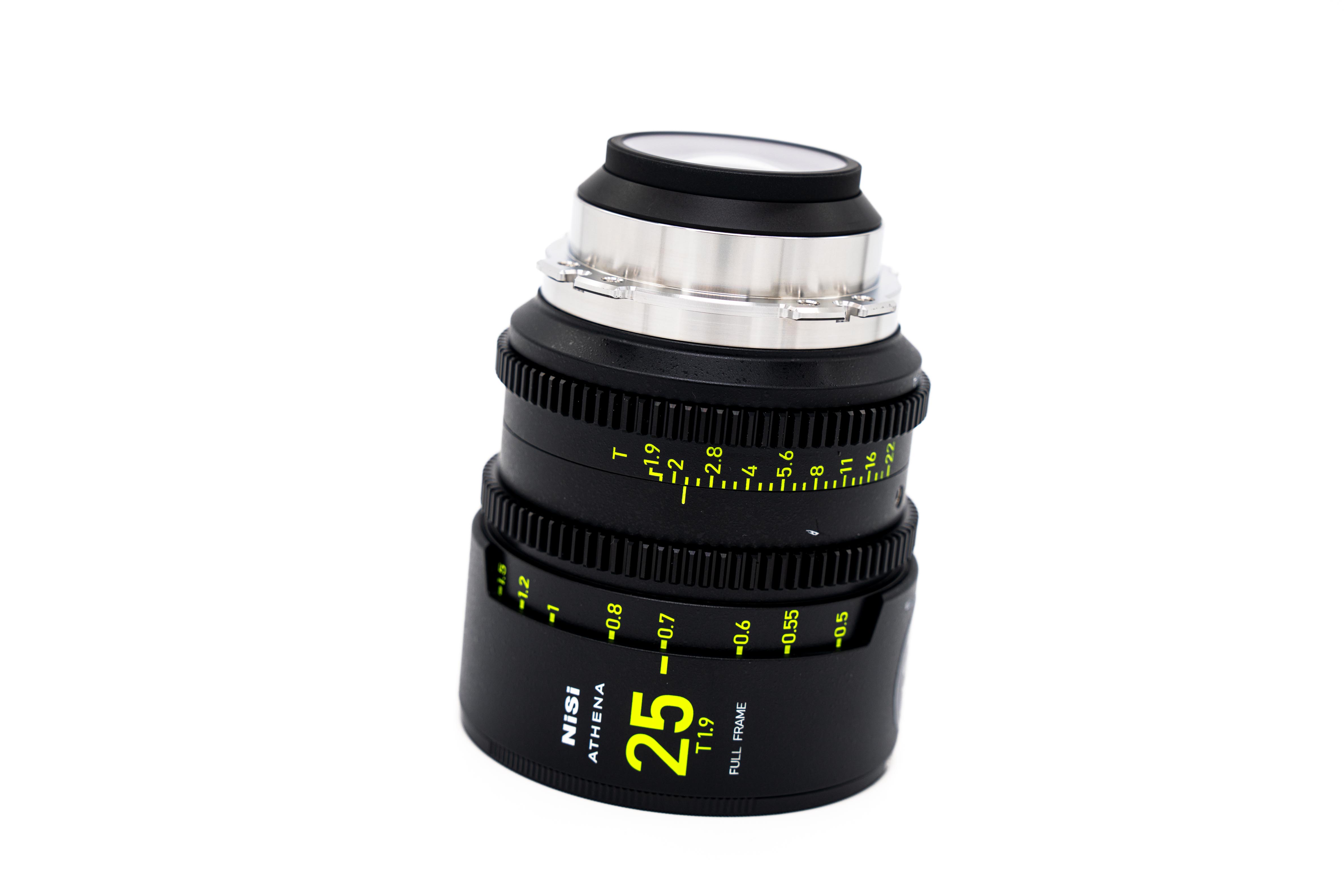 Nisi athena cine prime 25mm t1.9 pl