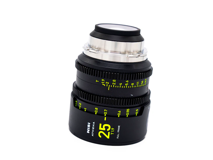 Nisi athena cine prime 25mm t1.9 pl
