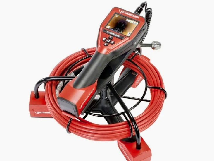 Rothenberger videoskop handenhet + sondkabel.