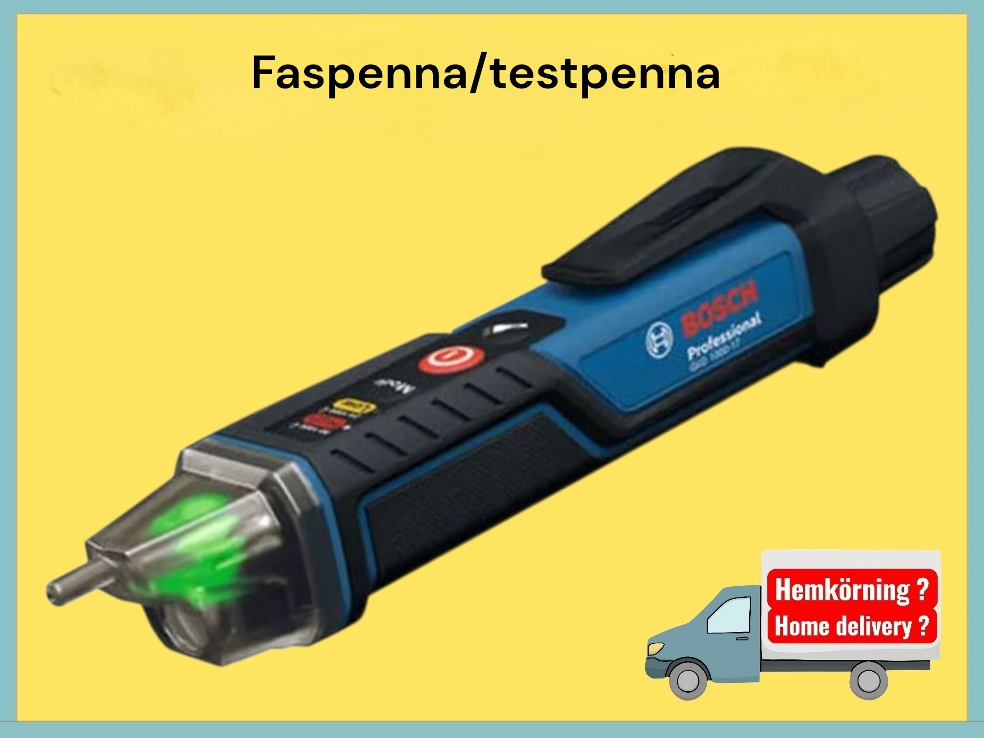 Faspenna för el beröringsfri