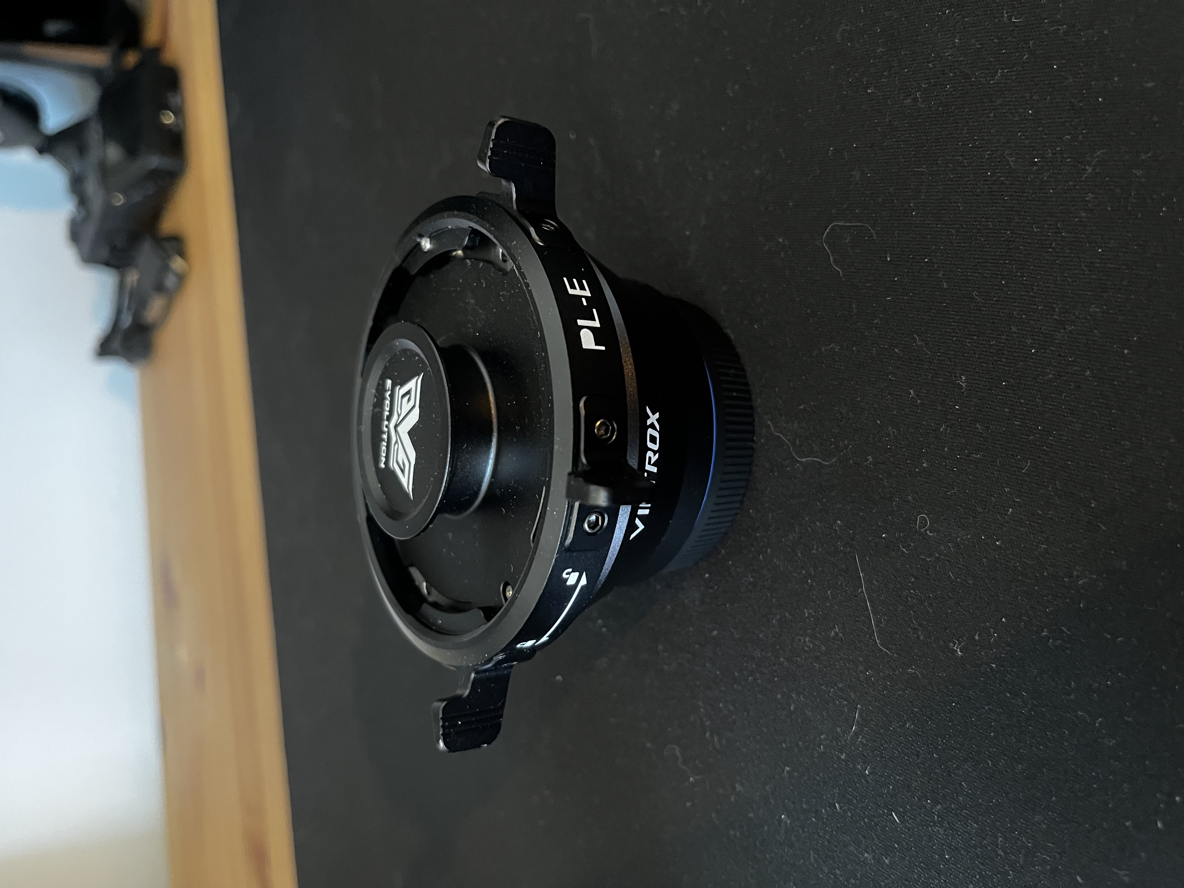 Viltrox pl-e mount converter for pl lenses on sony body