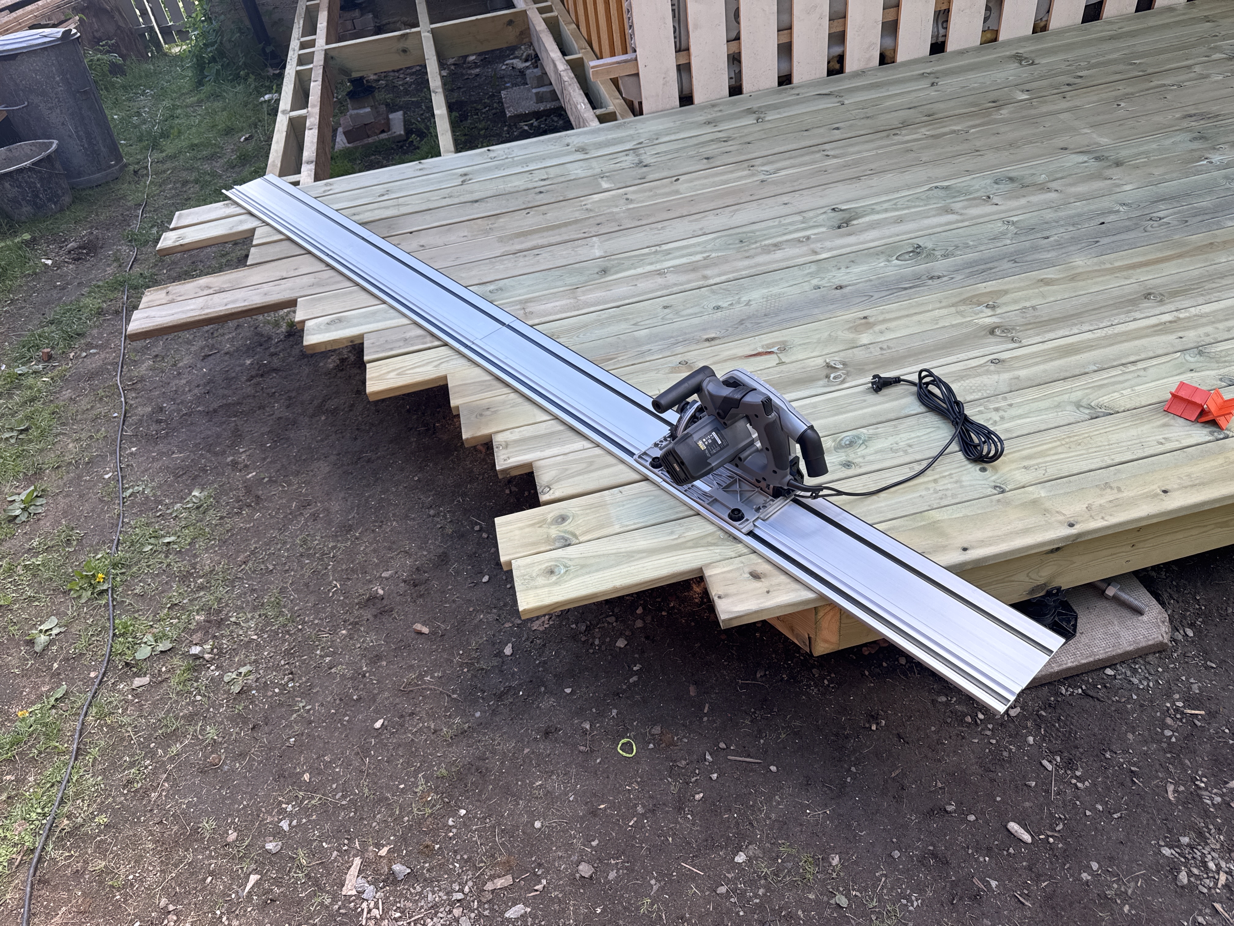 Dykksag med 2,8 meter skinne
