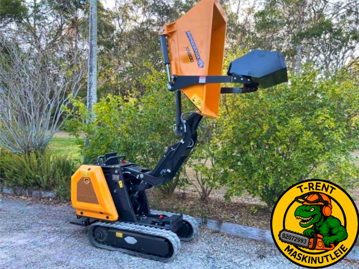 800kg minidumper