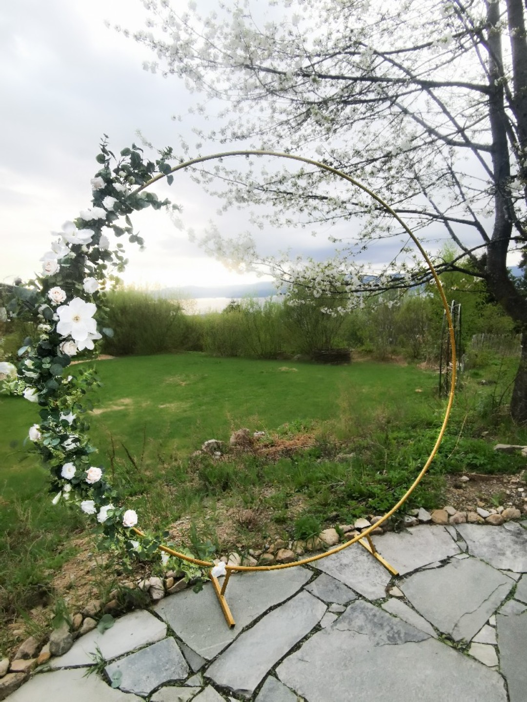 Bryllups/ ballongportal/bue
