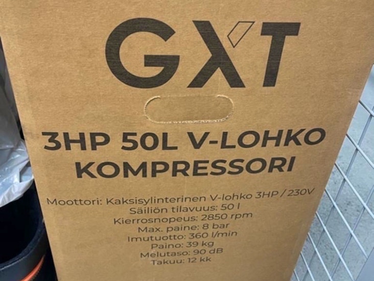 V-lohko tehokas kompressori