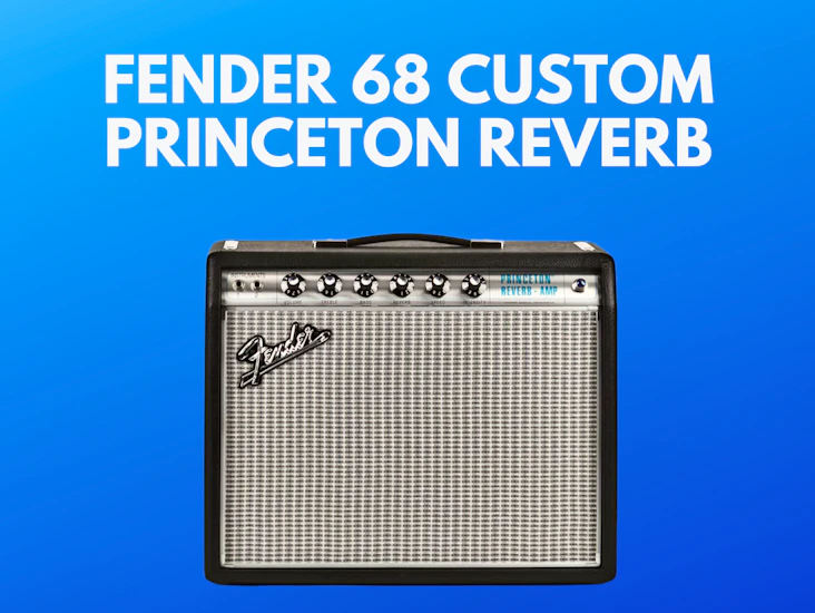 Fender '68 custom princeton reverb amplifter - guitar amp - combo