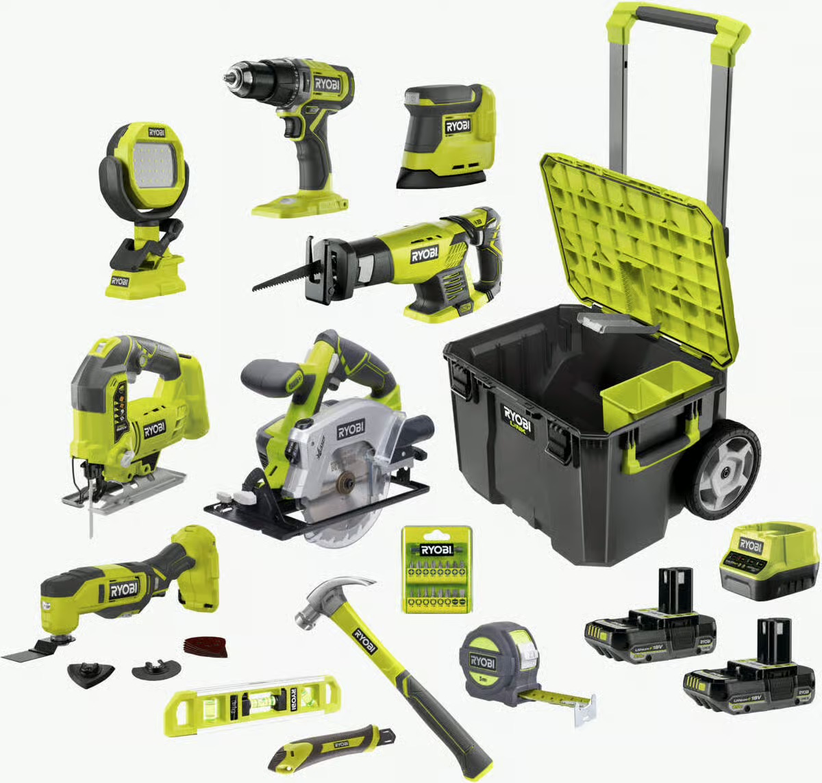 Ryobi verktøykasse