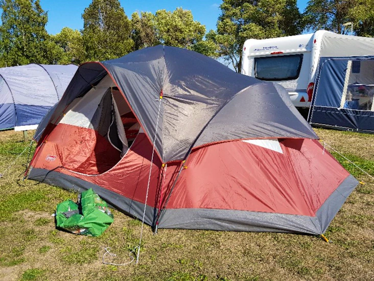 Tält 8 personer + tillbehör