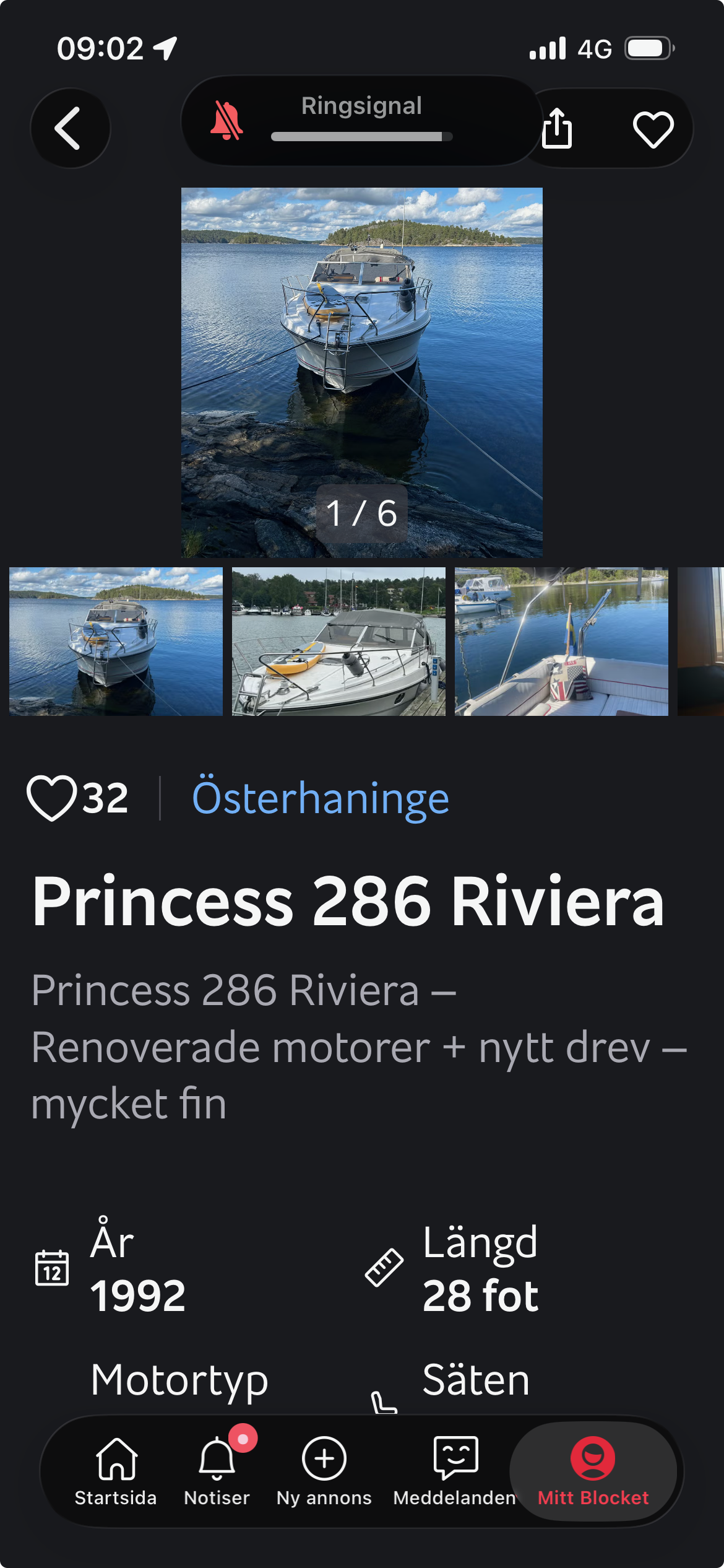 Princess 286 