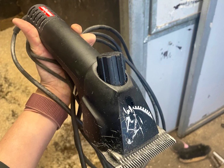 Kraftfull klippmaskin