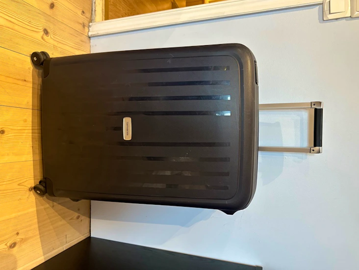 Samsonite spinner 75/28 (102l) resväska blå