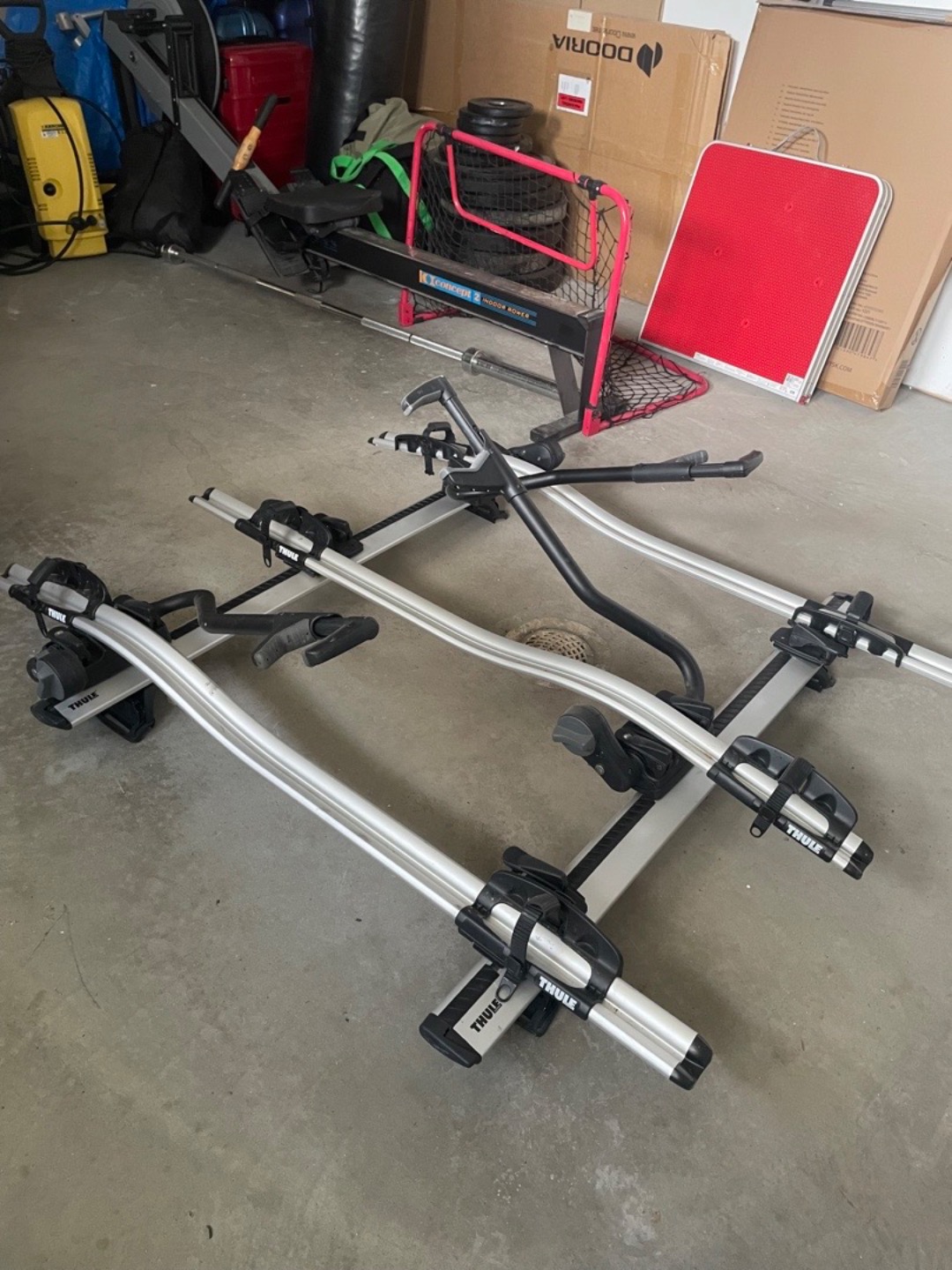 Cykelhållare thule med 3 st proride  