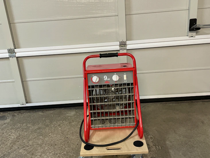 Byggfläkt frico tiger