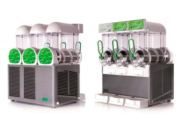 Slushmaskin med 3 behållare (3x10)