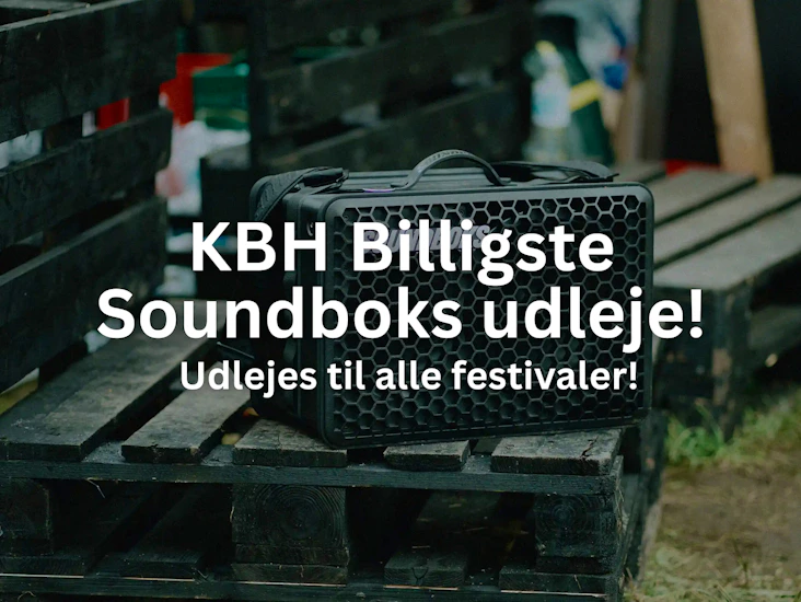 Billig soundboks udlejes!