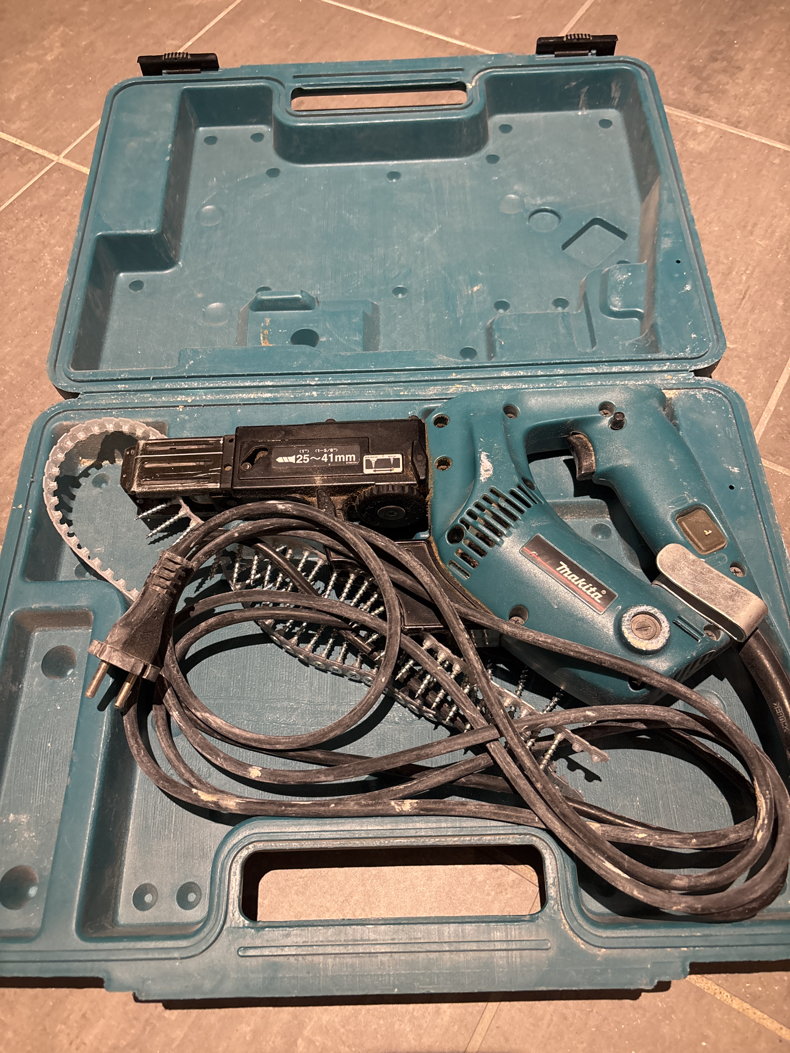 Skruvautomat elektrisk gipsskruv