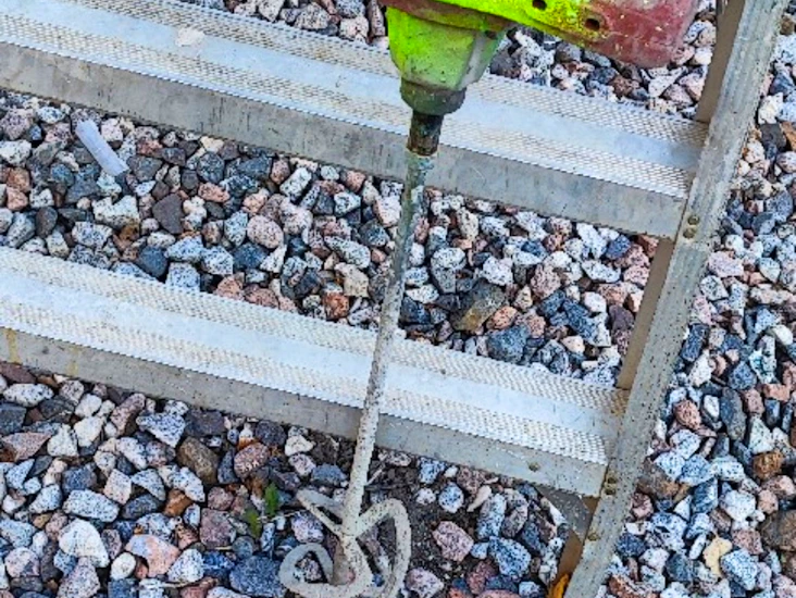 Flex betongblandare/omrörare