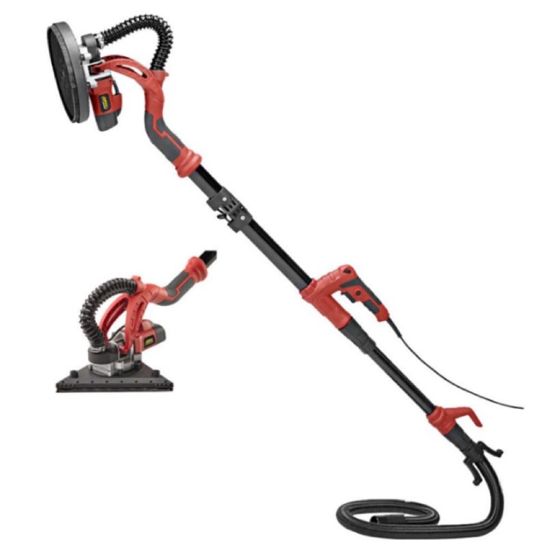 Giraff- vegg og gulvsliper med grovstøvsuger