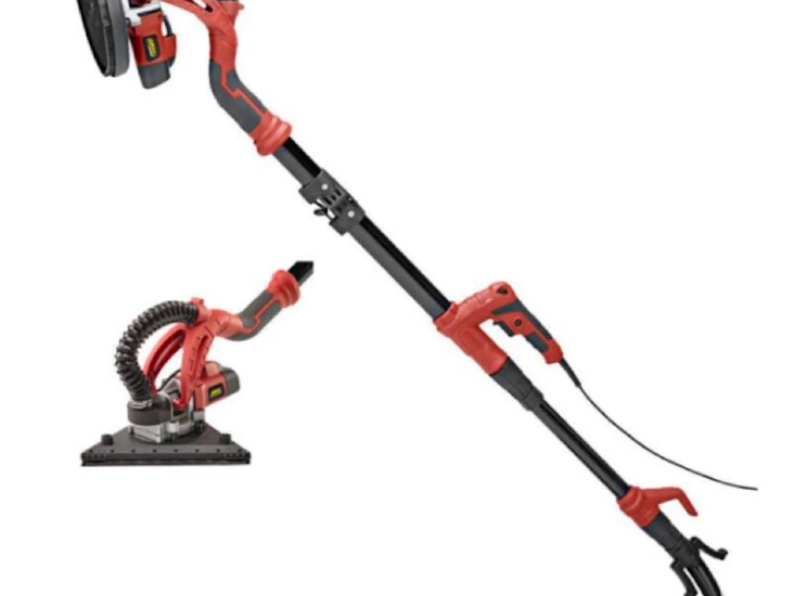 Giraff- vegg og gulvsliper med grovstøvsuger