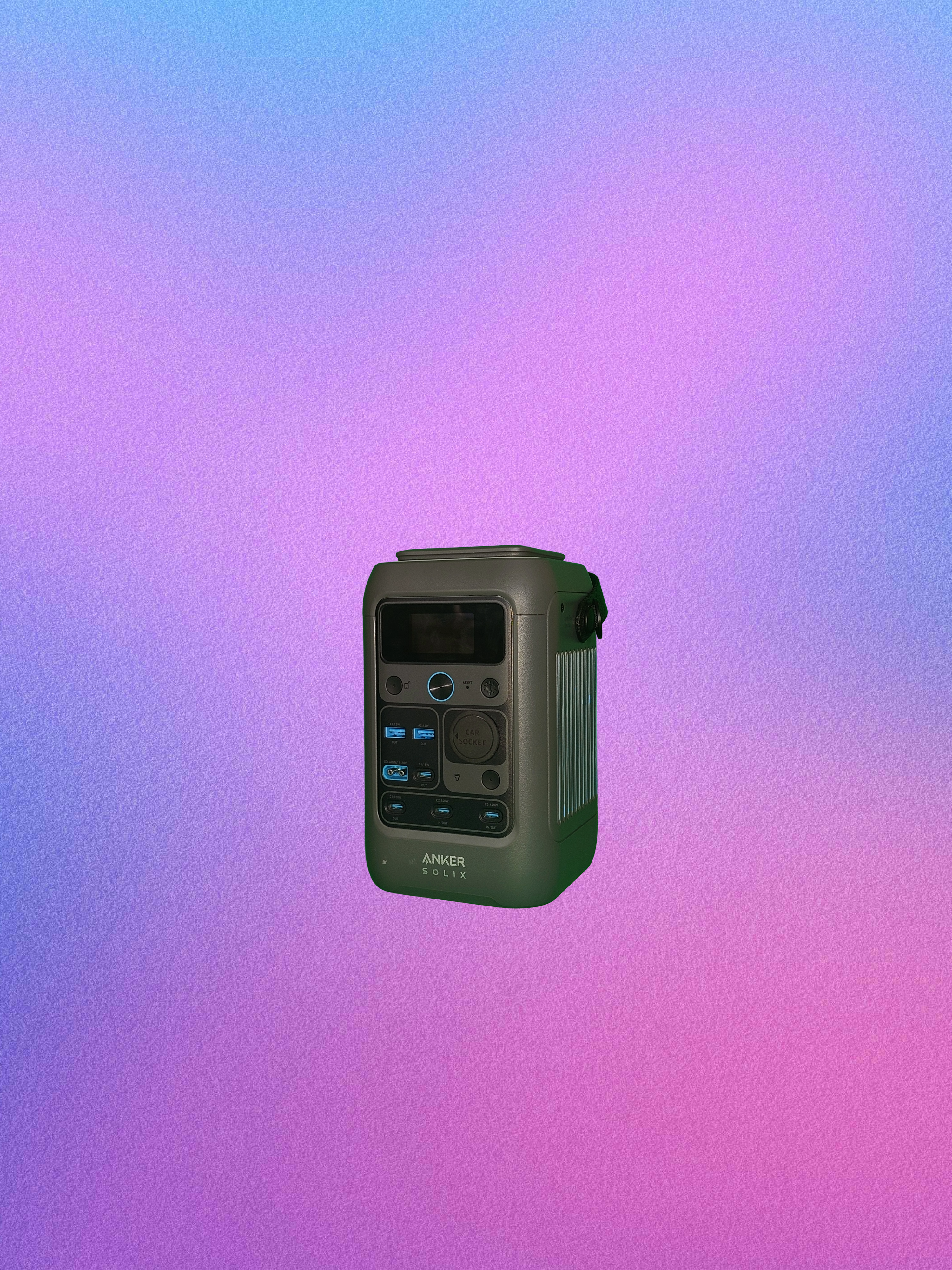 Anker solix c300 dc portable led light – adjustable bi-color panel for video & photography