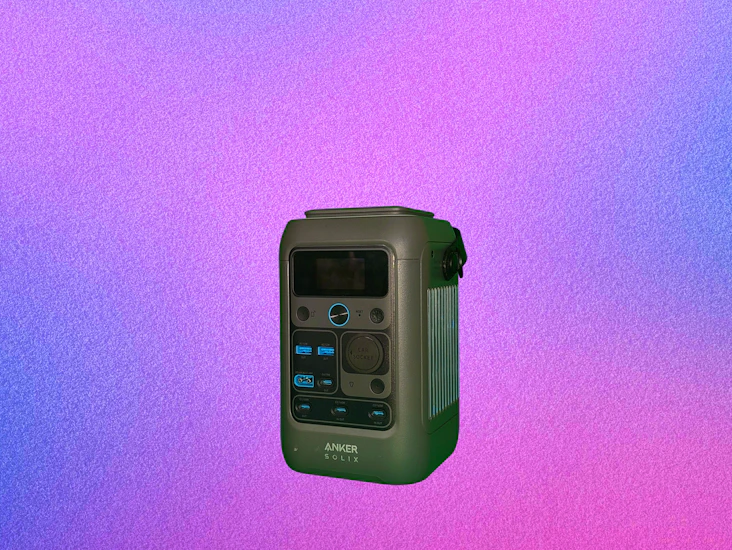 Anker solix c300 dc portable led light – adjustable bi-color panel for video & photography