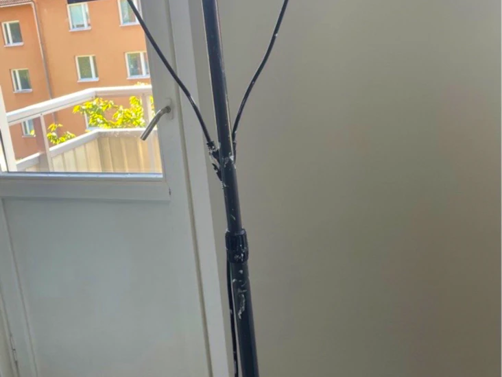 Strålkastare led stativ ip65 2x38w 2x3000lm