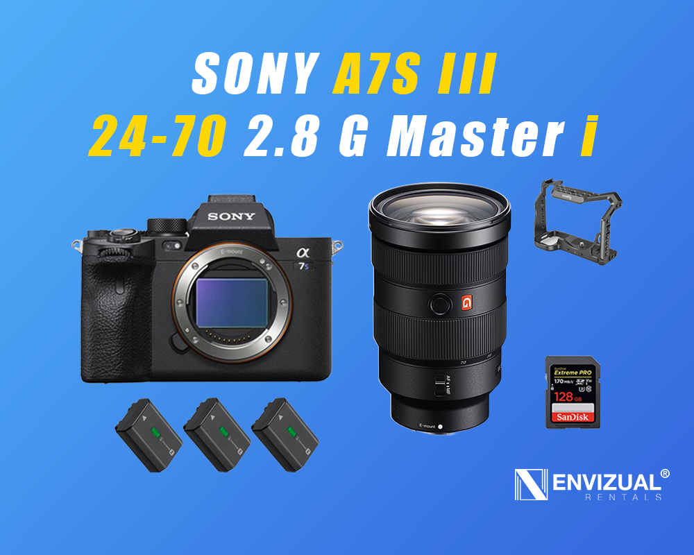 Sony a7s iii 3 + 24-70mm 2.8 gm i lens - sony a7siii